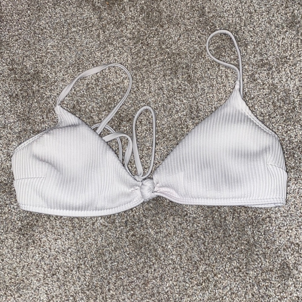 White Hollister Bikini Top